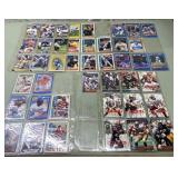 Sleeves of trading cards Sleeves of trading cards