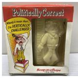 Vintage Politically Correct Soap on a Rope