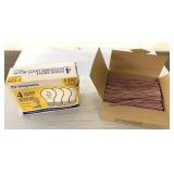 Full box drink stirrers & 4 Pk light bulbs