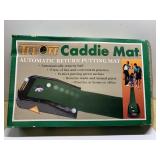 Tee-off caddie mat