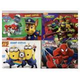 Teenage Mutant Ninja Turtles, Paw Patrol, Spider-