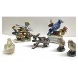 Vintage Italy, Towle, Enesco, music boxes birds