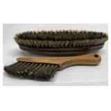 Vintage horsehair brushes