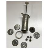 Antique cookie press