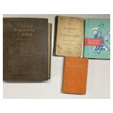 1885, 1907, 1928, 1929 & 1956 books