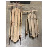 Vintage sleds incl Champion