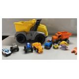 Kids toys-Mega blocks truck, Fisher Price more