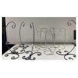 Lot of ornament holders-Hallmark & more