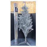 4 ft tinsel Christmas tree