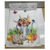 Easter table runner