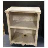 Vintage nightstand shelf