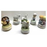 Vintage music boxes