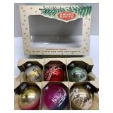 Antique glass Christmas ornaments