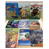 Books-stickers, Disney & more