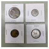 Foreign coins-(in small section)