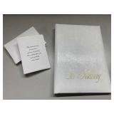 In Memory book & more-Both have no writing in them