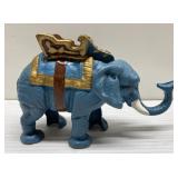 Cast iron elephant coin bank