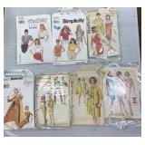 Vintage sewing patterns incl some sealed