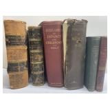 Early 1900s medical school books