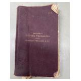 1906 medical school book