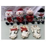Christmas ornaments & dolls