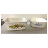 Corningware Spice of Life & Blue Cornflower pieces