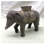 Cast iron elephant