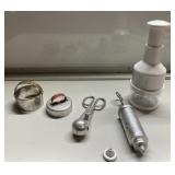 Cookie cutters, press, melon baller & chopper