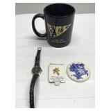 Granite City mug, Guardian Angel Pin, watch more