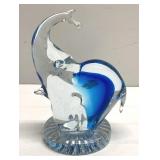 Art glass elephant