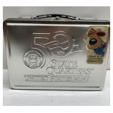 Kids coin collecting "lunch box" starter kit