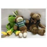 CUTE plush incl Boyds Bear