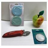Pet food can covers, Drain stopper, sponge set &