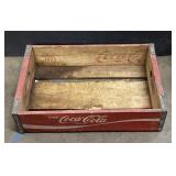 1976 Coca Cola wood crate