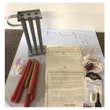 Candle mold, wicks & more