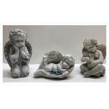 Angel Cherub garden figurines