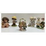 Vintage figurines incl Precious Moments