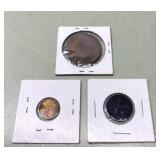 Foreign coins (in small section)