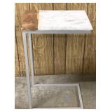 Marble top table (with wood)