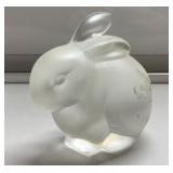 Vintage Fenton handmade bunny rabbit