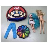 Nintendo Mario Bros pouch, Barbie & more