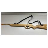 Wood rubber band toy rifle-27 in