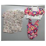 ADORABLE retro girls swimsuit w/ shirt & more ADORABLE retro girls swimsuit w/ shirt & more