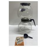 Mid century modern Pyrex coffee maker-12 cups Mid century modern Pyrex coffee maker-12 cups