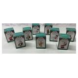 Small 7-11 porcelain Christmas ornaments Small 7-11 porcelain Christmas ornaments