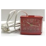 RARE Westclox Sizzler Red alarm clock RARE Westclox Sizzler Red alarm clock