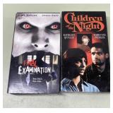 Vintage Horror Movie VHS tapes Vintage Horror Movie VHS tapes