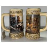 RARE Terry Redlin Ducks Unlimited MGD beer steins RARE Terry Redlin Ducks Unlimited MGD beer steins