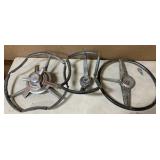 Vintage steering wheels modified for racing Vintage steering wheels modified for racing