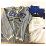 NFL, Adidas & Mitchell & Moss RAMS gear! NICE NFL, Adidas & Mitchell & Moss RAMS gear! NICE
